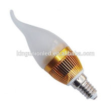 Ampoule led 3w 5w 7w Bougie à LED en forme de verre, bougie à LED E14 LED, lampe à bougie LED